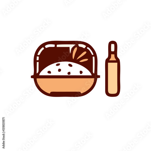 Food courts icons . Outline  food courts vector icons for web design isolated on white background
