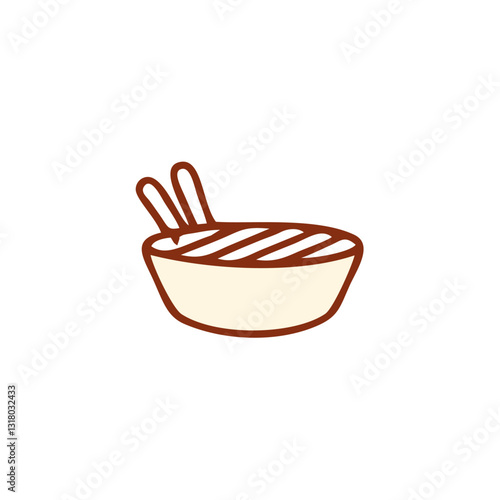 Food courts icons . Outline  food courts vector icons for web design isolated on white background