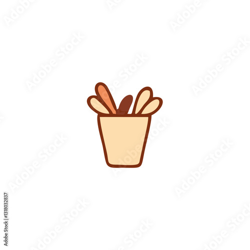 Food courts icons . Outline  food courts vector icons for web design isolated on white background