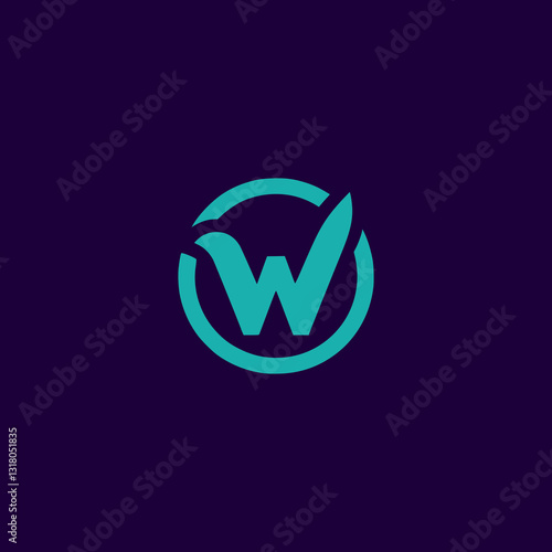 letter W circle business company logo vector illustration template design Free Download letter W circle business company logo vector illustration template design - GFXLoad