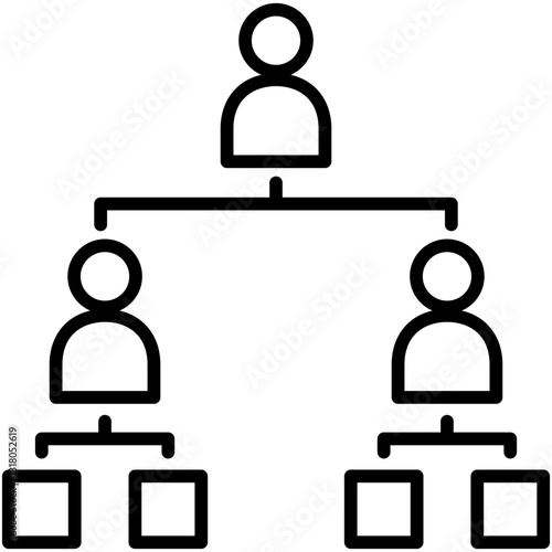 Hierarchical Structure Icon