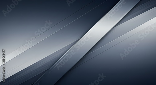 Wallpaper Mural Cool abstract background, watercolor paint, deep blue, purple, green. geometric. Torontodigital.ca