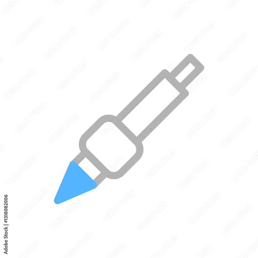 Stylus Pen Minimalist Icon for Digital Art Stylus Pen Minimalist Icon for Digital Art