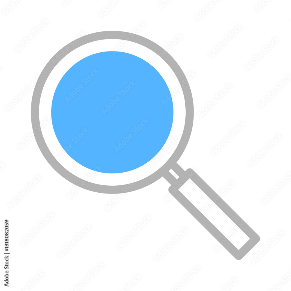 Magnifying Glass Icon, Search and Discovery Tool Magnifying Glass Icon, Search and Discovery Tool