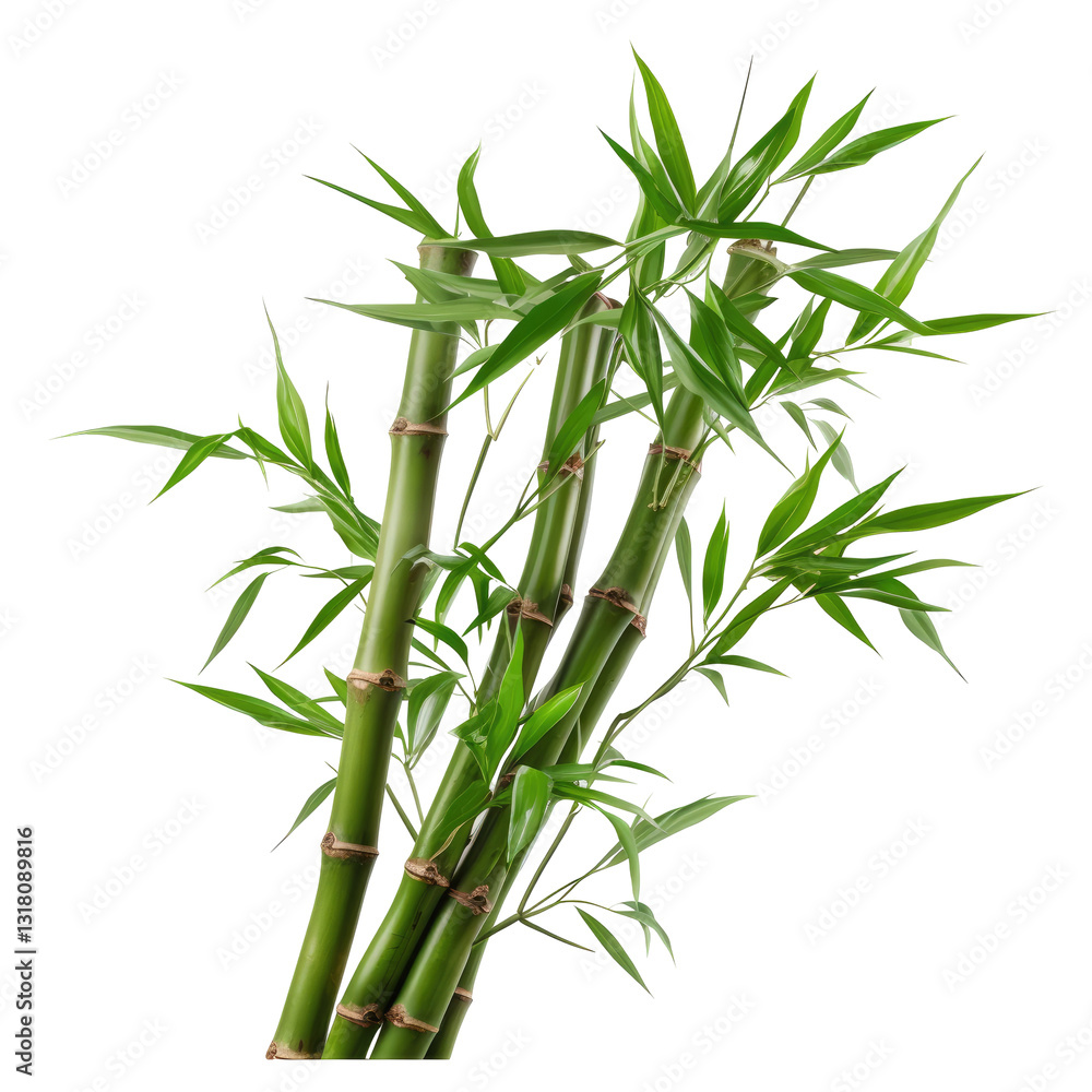 Bamboo tree on transparent background Bamboo tree on transparent background