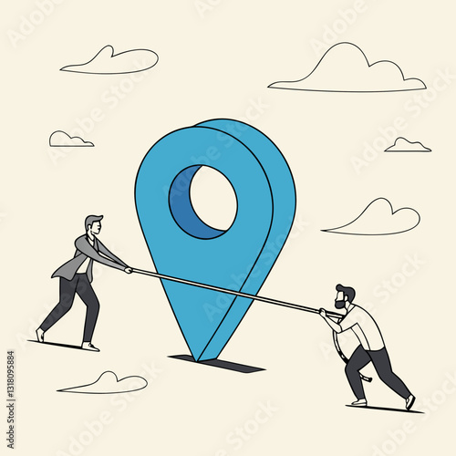 Navigating the business landscape: A tug of war towards the destination
