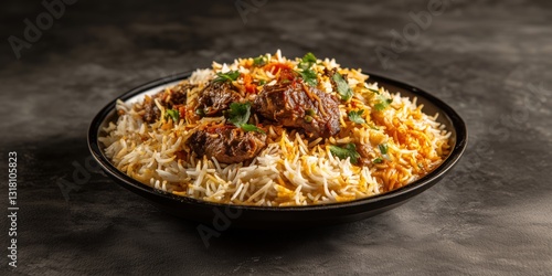 image of a plate of biryani real