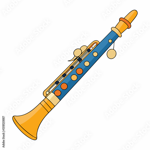 illustration of a clarinet