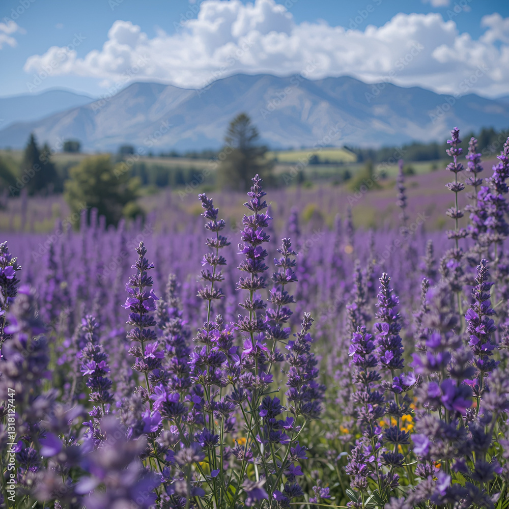 Obraz premium Field of Lavender in Pernica