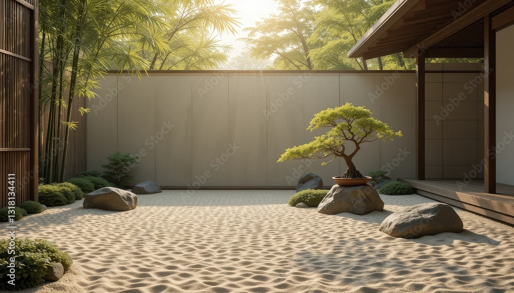 custom made wallpaper toronto digitalSoothing Zen Garden