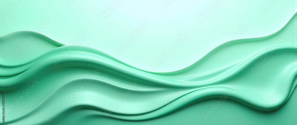 green Abstraction: Bright Gradients with Soft Flowing Wave Shapes
green Abstraction: Bright Gradients with Soft Flowing Wave Shapes