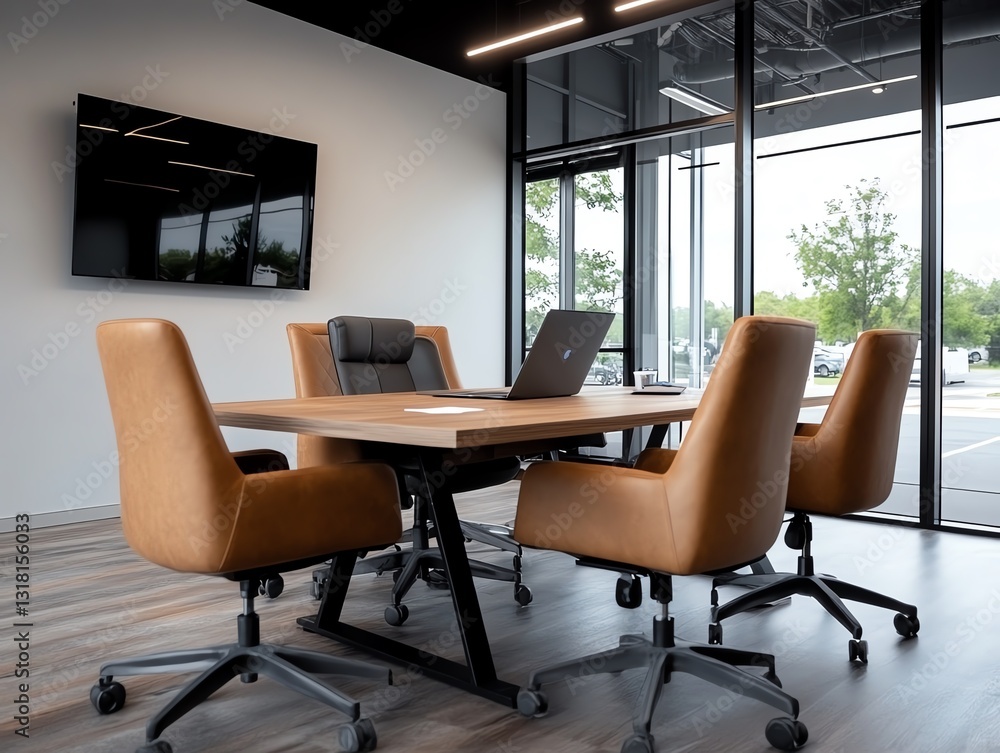 A sleek workshop space for career coaching A sleek workshop space for career coaching
