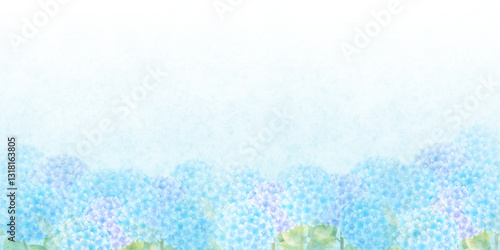 あじさい　梅雨　花　背景