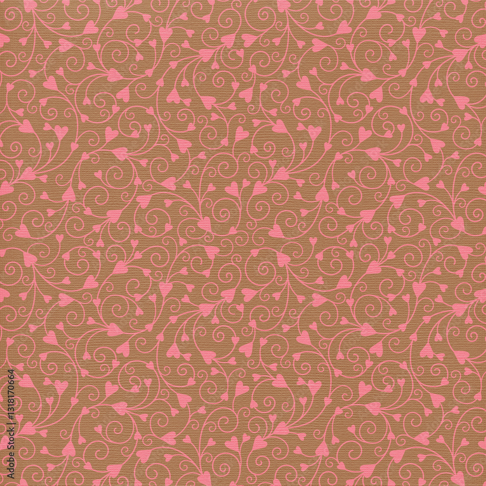 Love fabric paper and background with heart patterns for valentine's day, textured backdrop for christmas Love fabric paper and background with heart patterns for valentine's day, textured backdrop for christmas