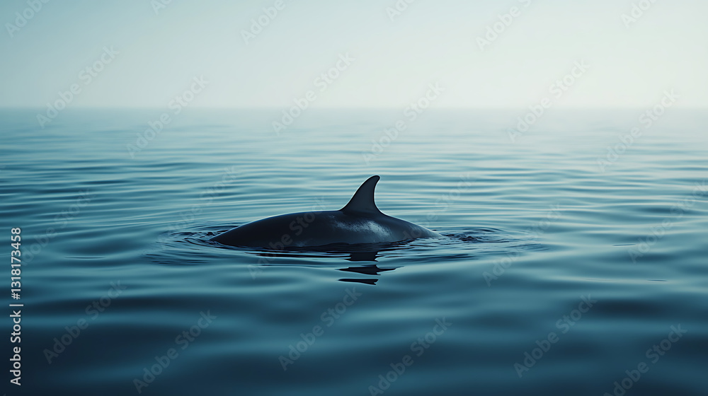 Fototapeta premium dolphin in the water