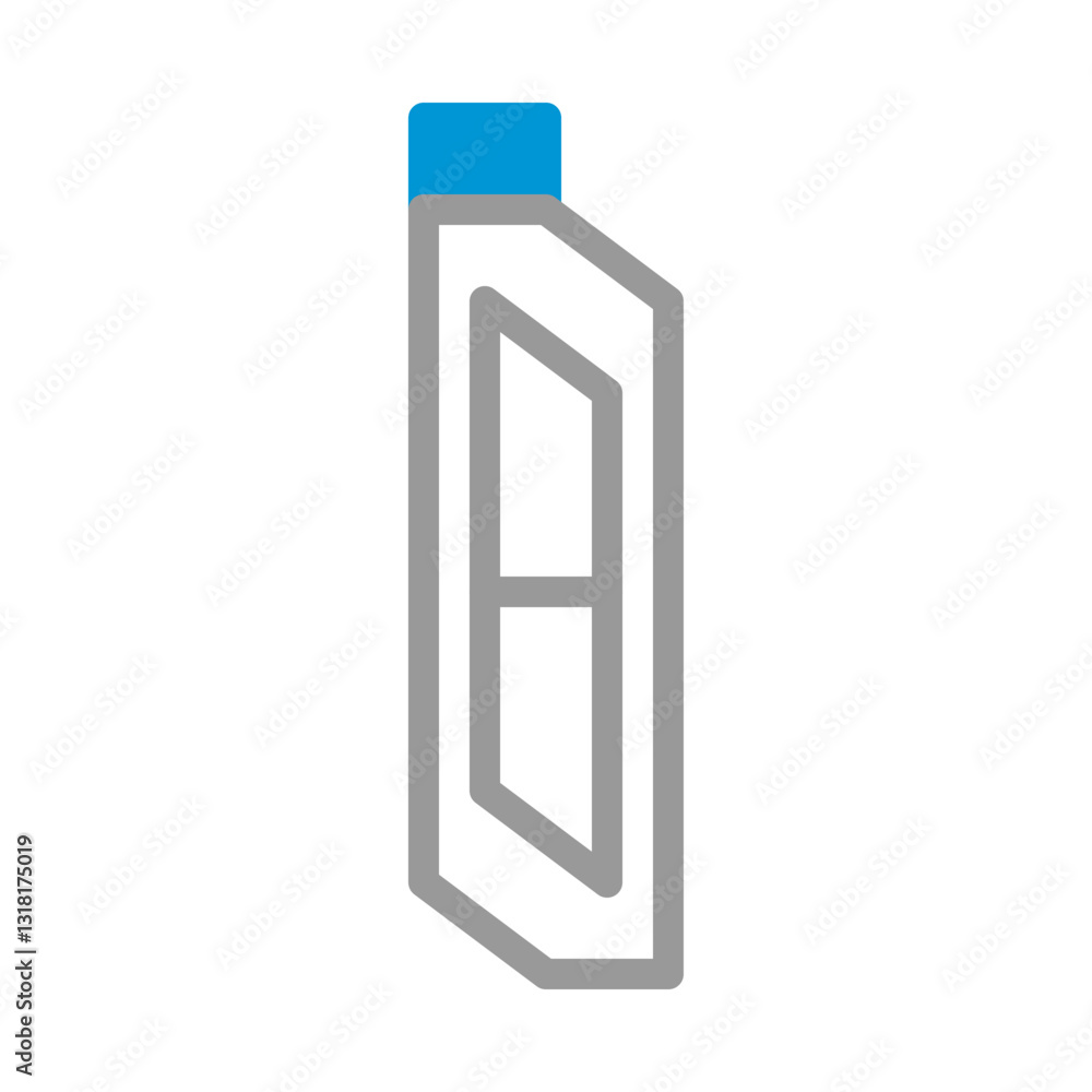 Stylized Motor Oil Container Vector Illustration Stylized Motor Oil Container Vector Illustration