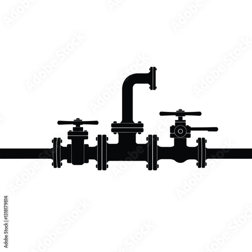 pipe and valves
