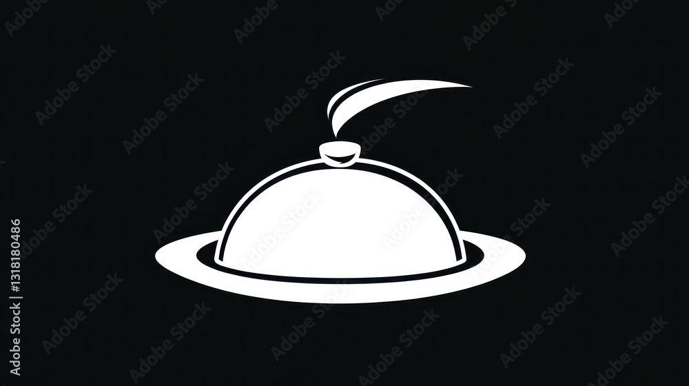 Restaurant cloche food service menu design Restaurant cloche food service menu design