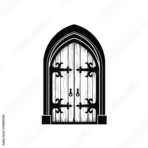 old church window