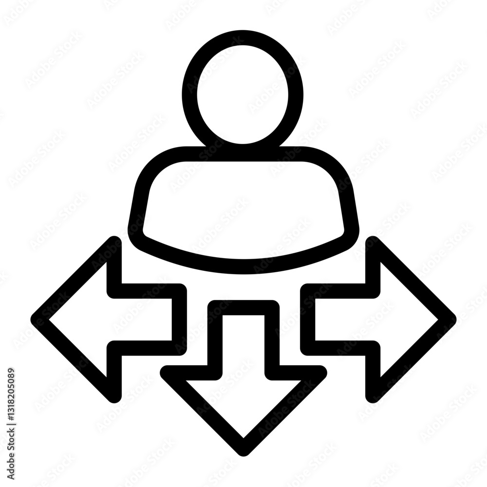 Instructor Icon - Outline Style - Mentoring Themes Instructor Icon - Outline Style - Mentoring Themes