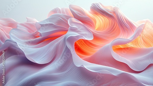 Abstract Soft Fabric Texture