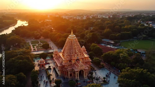 Hindu Temple in Vrindavan