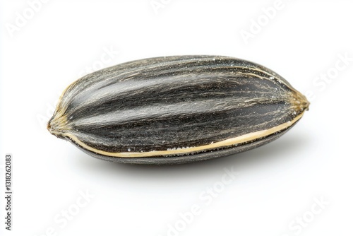 Wallpaper Mural Sunflower seed close up in studio setup against white backdrop natural organic single roasted element Torontodigital.ca