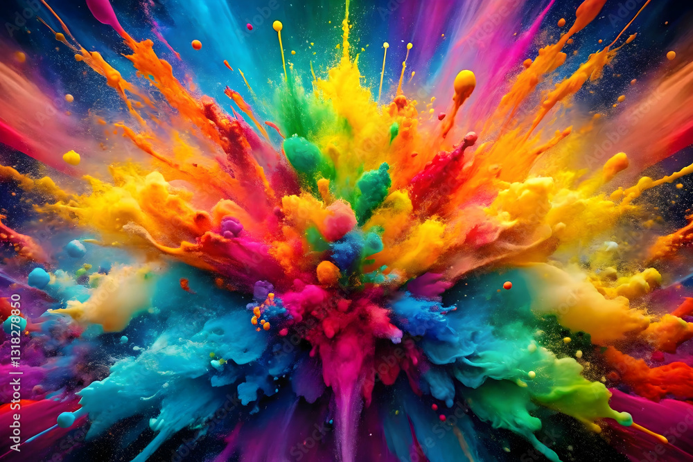 abstract colorful smoke elements blast background photo abstract colorful smoke elements blast background photo