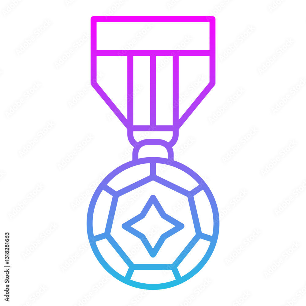 Fototapeta premium Medal Icon
