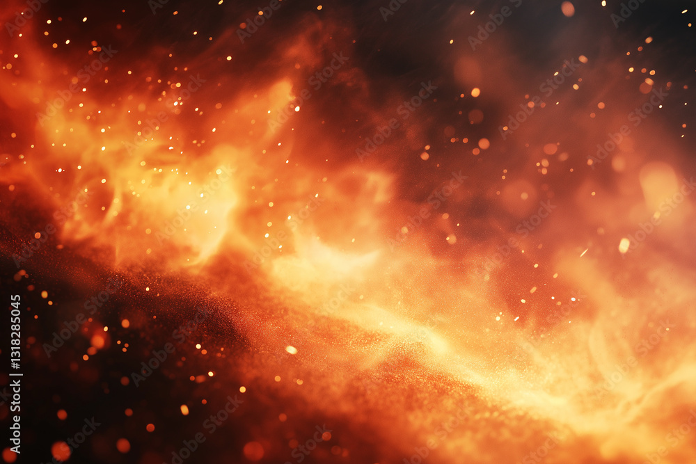 A fiery textured background A fiery textured background