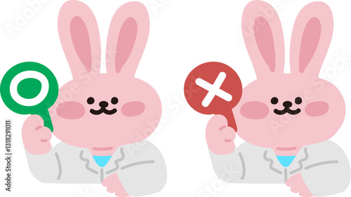 세계보건의날 동물 캐릭터 의사선생님