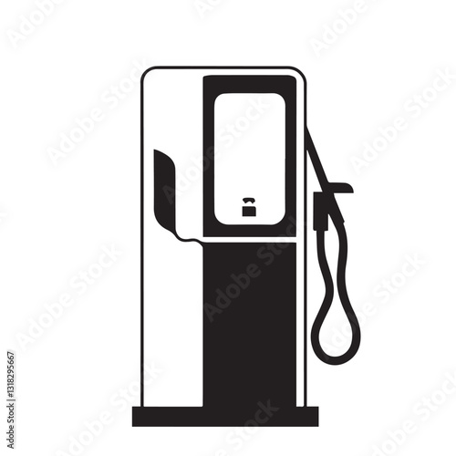 oil pump vector