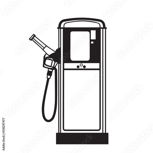oil pump vector