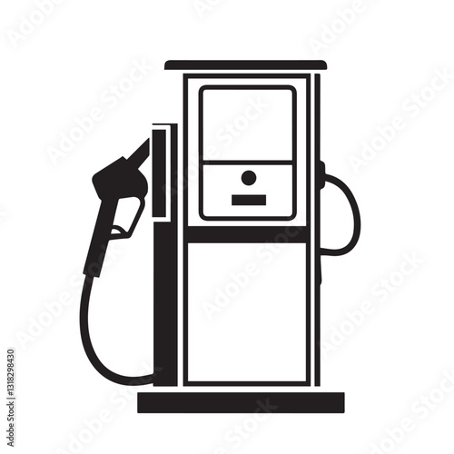 oil pump vector