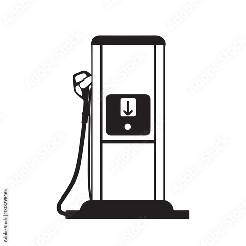 oil pump vector