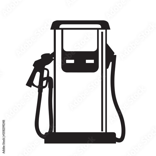 oil pump vector