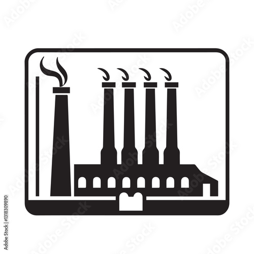 oil pump vector