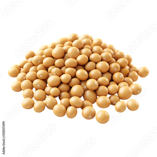 PNG Soy Beans Pile against a transparent background