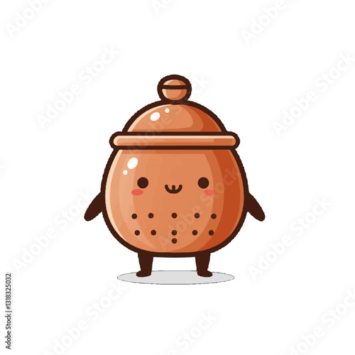 Smiling Tea Infuser Character