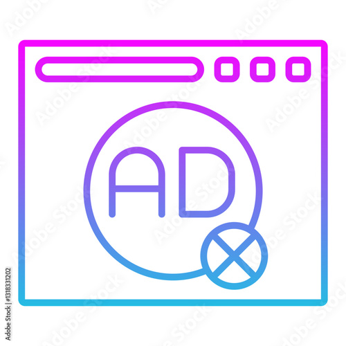Ad blocker Icon