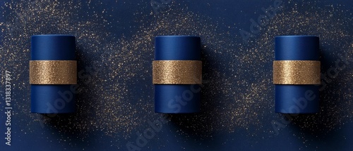 Indigo & Gold Sparkle Gifts 