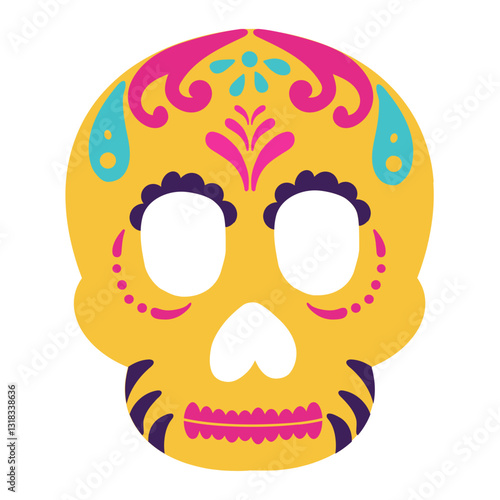 Dia los Muertos skull
