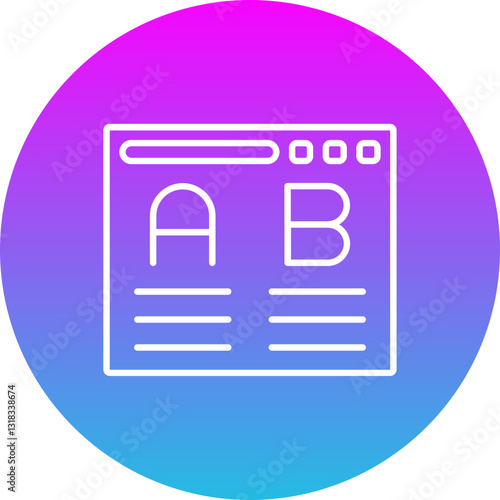 Ab testing Icon