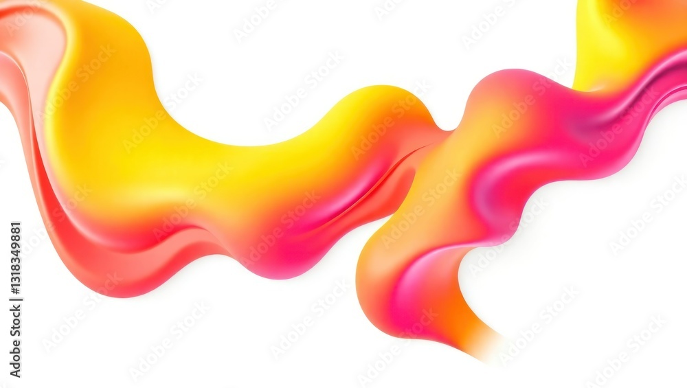 Abstract Flowing Liquid Colors Abstract Flowing Liquid Colors