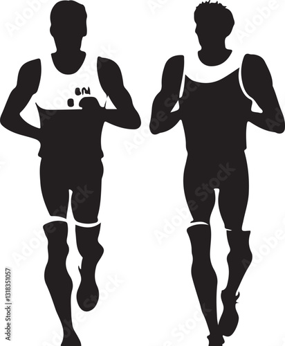 Professional Triathlete in Action | Swim, Bike, Run Race Concept