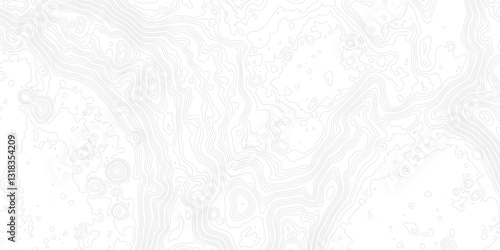 Transforming Traditional Terrain Representation by Incorporating Flowing Wave Motifs and Contour Lines to Create a Dynamic and Immersive Topographic Visualization Experience

