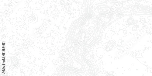 Reinterpreting the Visual Language of Geographic Mapping by Merging Mountain Elevation Relief, Topographic Contours, and Abstract Wave Patterns for a Contemporary and Artistic Approach

