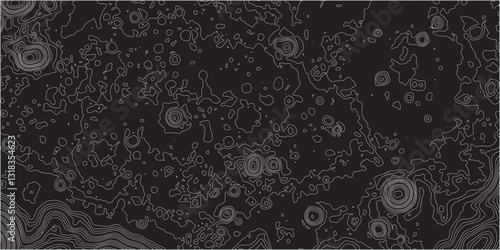 Integrating Organic Wave-Like Forms with the Technical Precision of Contour Mapping to Produce a Topographic Design that is Both Geographically Accurate and Artistically Engaging

