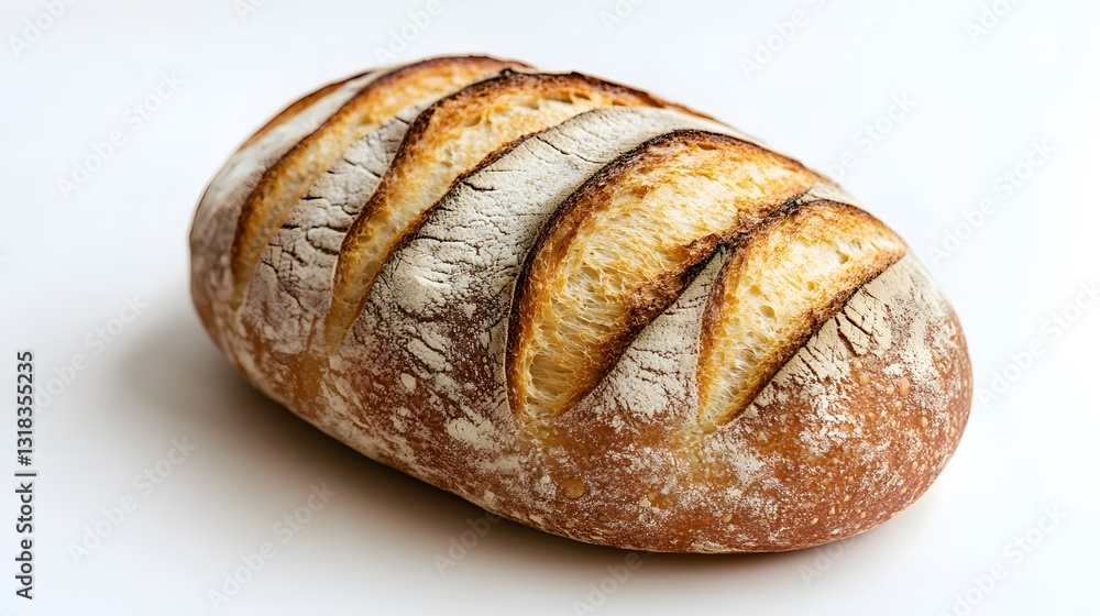 Bread which is delicious on a white background Bread which is delicious on a white background