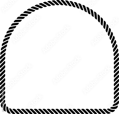 Rope Tie Frame Shape